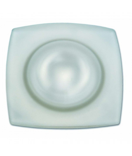 FORESTI Plafonnier carré pour extérieur 70mm 18 Leds 3,5 W