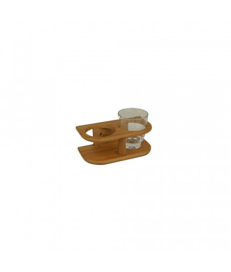 BAMBOO MARINE Support 2 verres Ø77mm