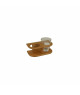 BAMBOO MARINE Support 2 verres Ø77mm