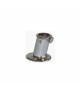FORESTI Support plat pont laiton chromé pour hampe Ø20mm