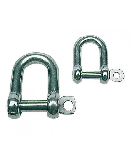 Manille droite - inox - ø6 mm