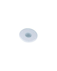 Embase encastrable pour pied de table - blanc