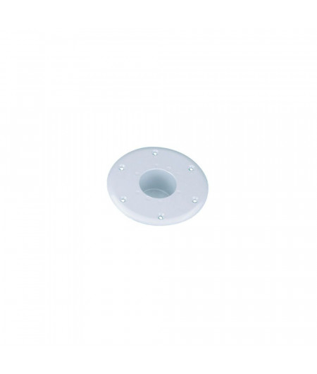 Embase encastrable pour pied de table - blanc