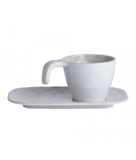 MARINE BUSINESS HARMONY Tasses à café blanc/gris (x6)