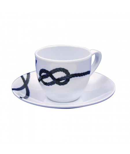 COULEUR MER Tasse café et soucoupe South Pacific