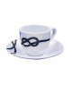 COULEUR MER Tasse café et soucoupe South Pacific