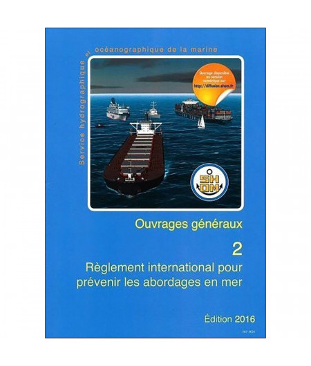 SHOM Règlement int pour prévenir les abordages en mer RIPAM