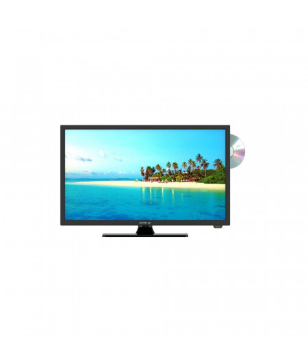 STANLINE Téléviseur 15,6 LED HD dalle inversée + DVD