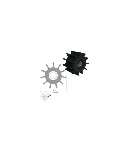 JOHNSON Turbine Ø ext 95mm - ep. 63mm F8 09-819B