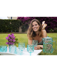 MARINE BUSINESS Verres à vin MOON Acqua, les 6