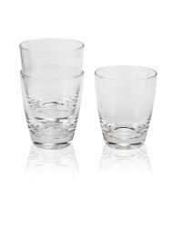 COULEUR MER Verre Capri empilable Tritan? incolore