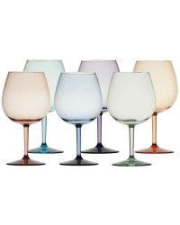 MARINE BUSINESS PARTY COLORS verres ballons x6