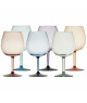 MARINE BUSINESS PARTY COLORS verres ballons x6