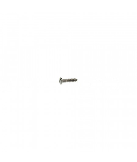 MARINOX Vis bois tête fraisee bombee A4 5x40 les 3