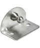 Plaque inox 90° - goupille Ø10 mm interne