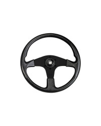 ULTRAFLEX Corsica volant alu noir Ø350mm