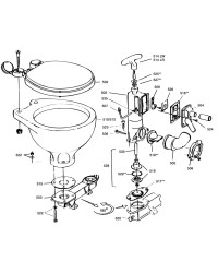 RM69 WC Standard - Abattant plastique
