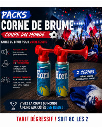 Corne de brume à gaz