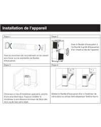 Climatiseur mobile 1500 w 5000 BTU BLIZZ 2