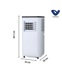 Climatiseur mobile 1500 w 5000 BTU BLIZZ 2