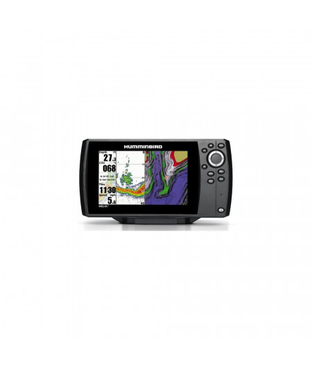 HUMMINBIRD Combiné GPS Helix 7 G4 CHIRP sonde TA + Carte Fr