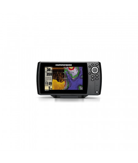 HUMMINBIRD Combiné GPS Helix 7 G4 CHIRP MDI sonde TA + Carte