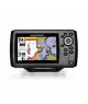 HUMMINBIRD combiné HELIX 5G3 CHIRP XD SONDE TA + Carte Navio