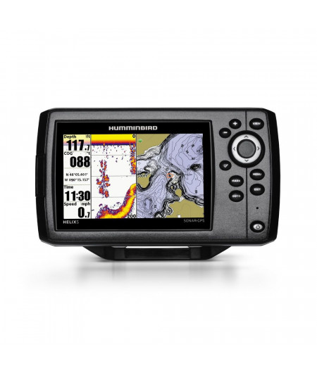 HUMMINBIRD combiné HELIX 5G3 CHIRP XD SONDE TA