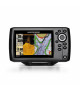 HUMMINBIRD combiné HELIX 5G3 CHIRP DI SONDE TA + Carte Navio