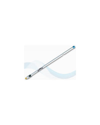 GLOMEX RA110 AIS fibre de verre - 1m - 3db embase chromée