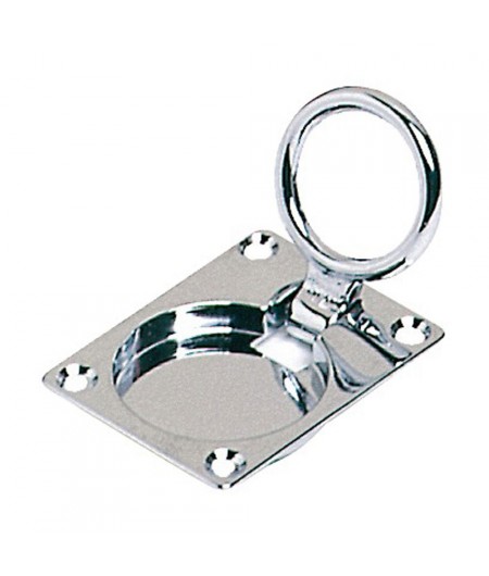 Lève-plancher laiton chromé - 65x50