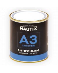 NAUTIX A3 Yachting Antifouling érodable Bleu Marine 0,75L