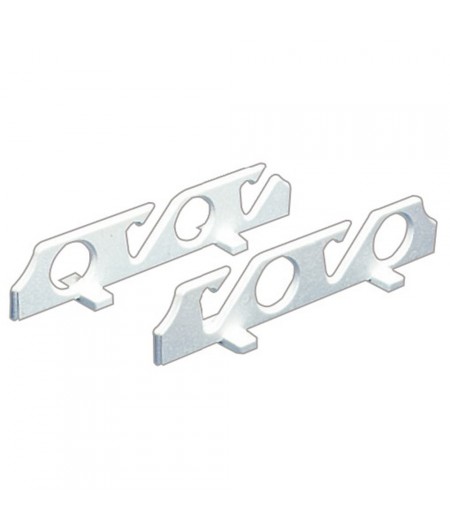 Support pour 4 cannes - la paire