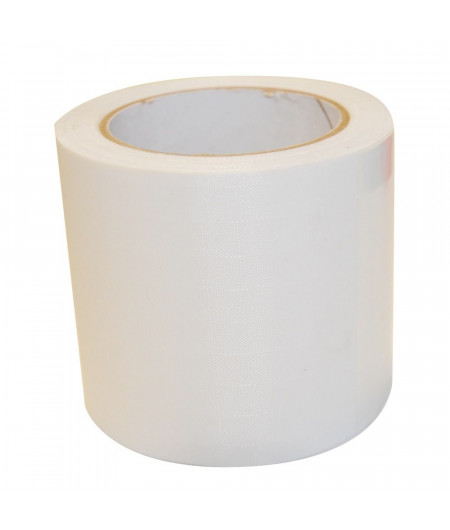 Adhésif Duct Tape armé multi-usages 50m x 50mm - blanc