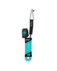 AQUADESIGN Leash coil pour SUP bleu