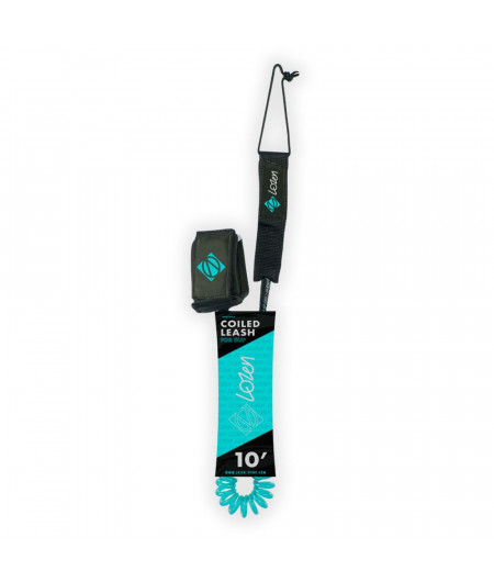 AQUADESIGN Leash coil pour SUP bleu