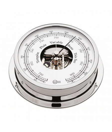 BARIGO Viking baromètre chrome 130mm