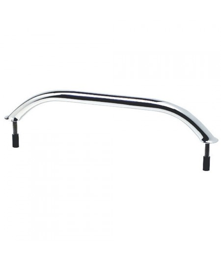 Main-courante inox sur tige filetée - 450 mm