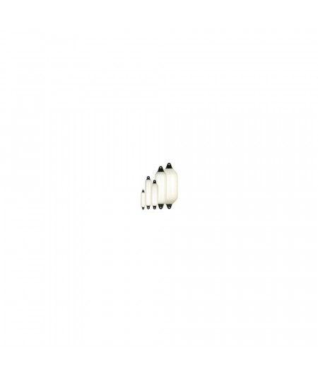 DAN FENDER Pare battage haute résistance blanc/gris 25x70 cm