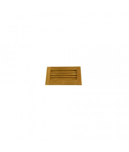 Grille vent Teck 285x160 mm
