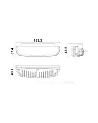 Projecteur Inox LED 10-30V
