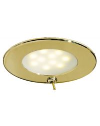 OSCULATI Spot LED Atria inox doré avec interrupteur