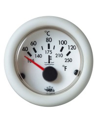 Indicateur de température d'eau 12V - blanc