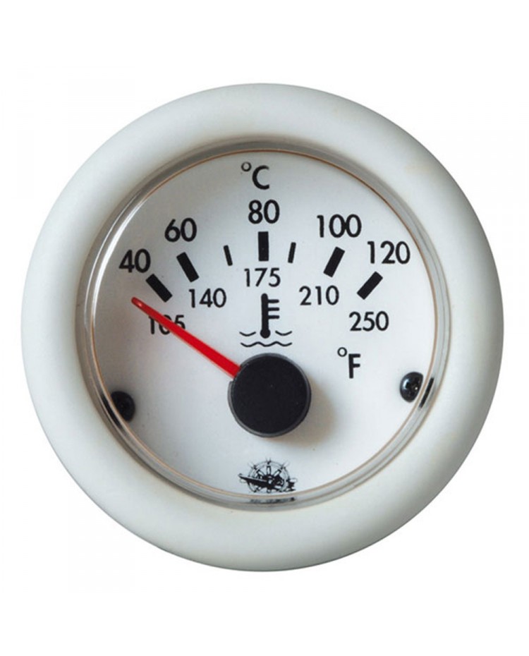 Indicateur de température d'eau 24V - blanc