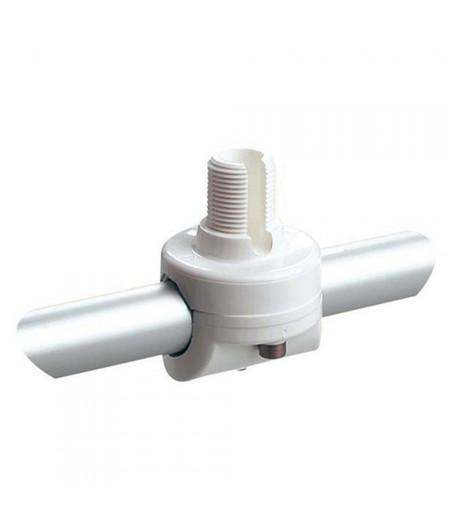 Embase d'antenne VHF nylon - fixe pour balcon tube de 22-25 mm