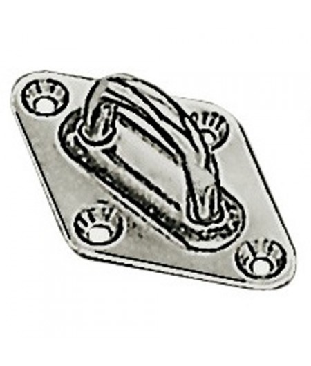 Pontet sur platine inox 37x59 mm