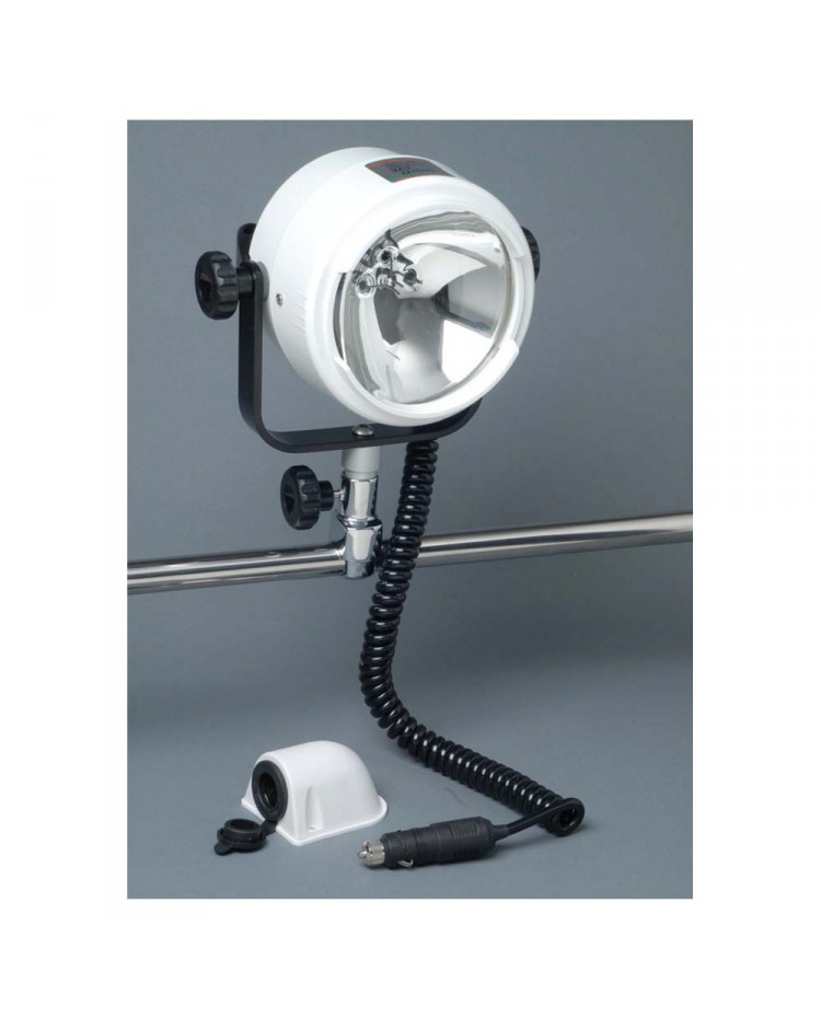 Projecteur Marin Night Eye 24V – 100+100 W – Portée 600 M – étanche, Orientable – Pour Bateau, Pont