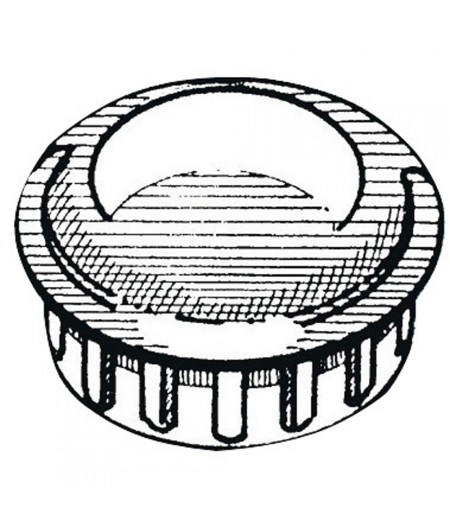 Bouchon ABS pour tube 25 mm