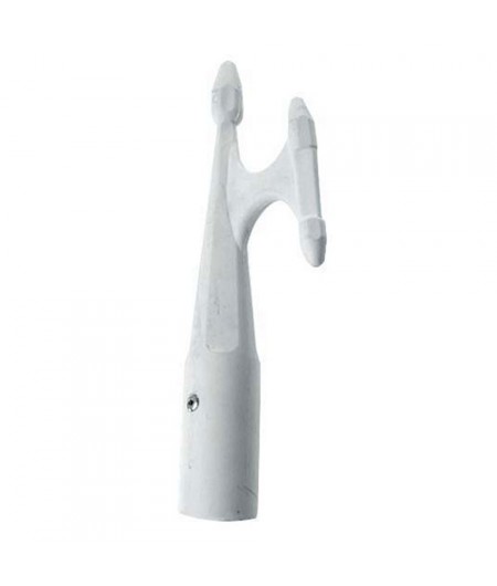 Embout de gaffe ø30 mm blanc