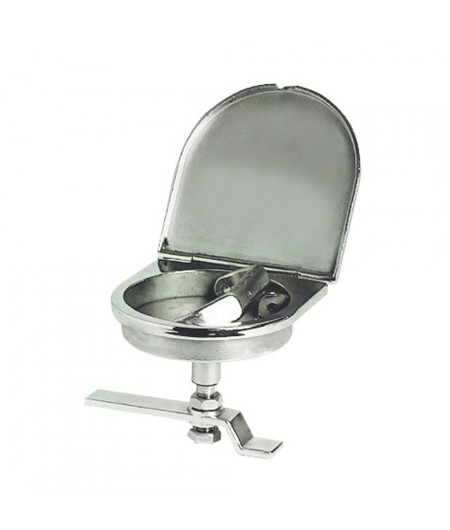 Fermeture de plancher inox avec couvercle